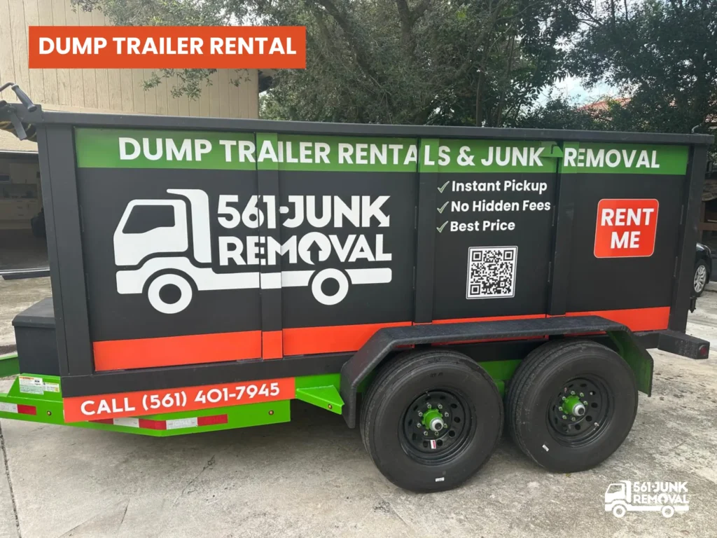 Dump Trailer Rental in West Palm Beach