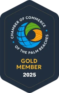 Membership Seal 2025 Gold Member Chamber of Commerce